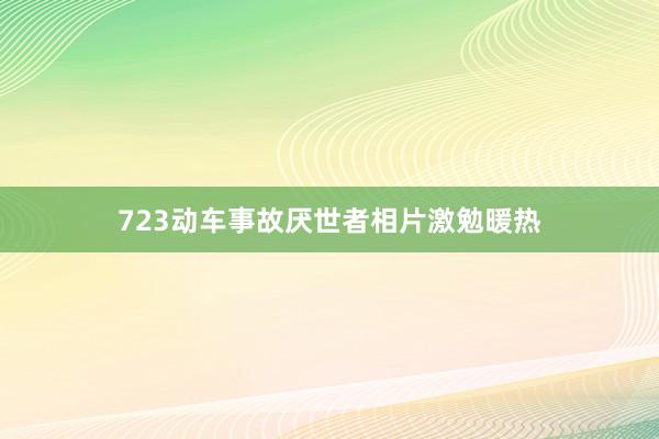 723动车事故厌世者相片激勉暖热